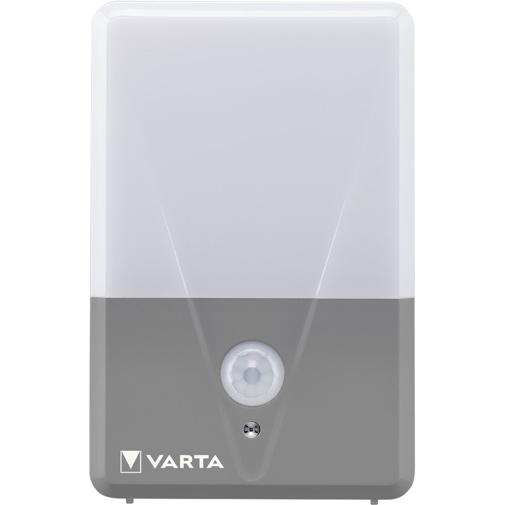 Lanterna camping VARTA Motion Sensor Outdoor Light, 3AAA, 40lm, lumina calda, IP44, gri
