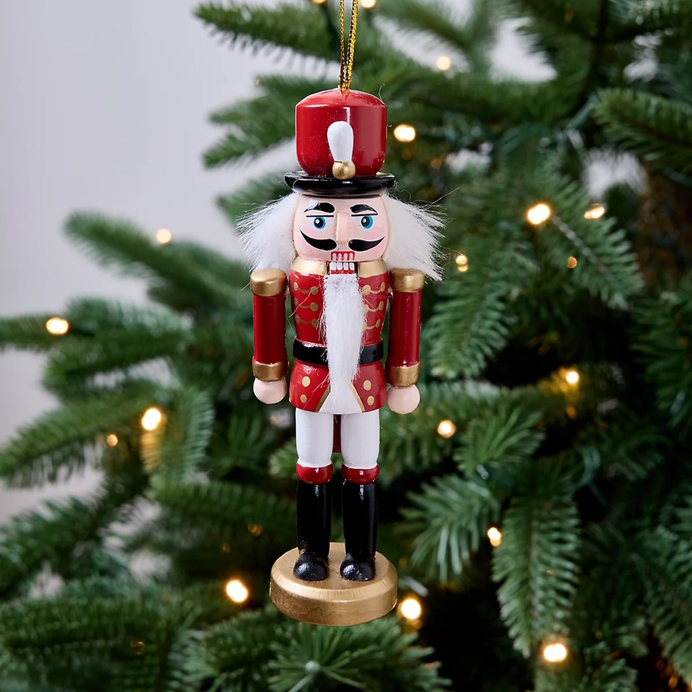 Decoratiune brad Spargatorul de nuci, 12.5x3 cm