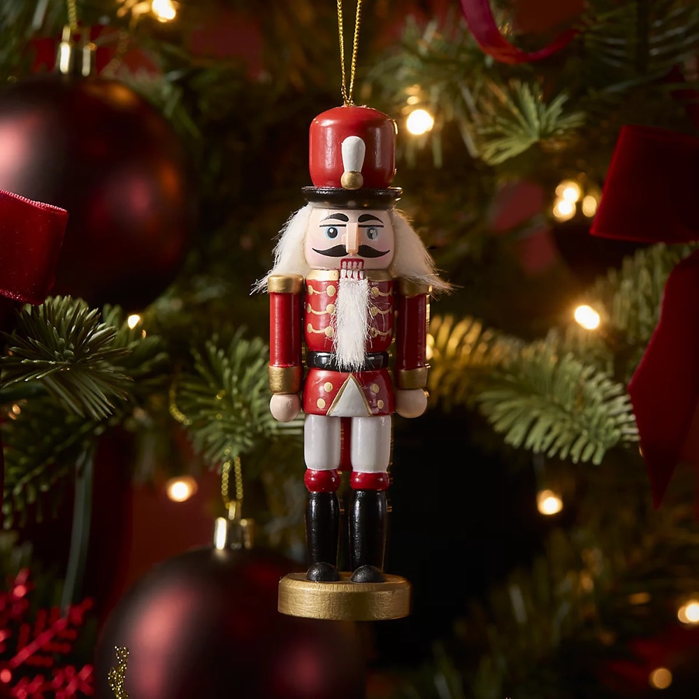 Decoratiune brad Spargatorul de nuci, 12.5x3 cm