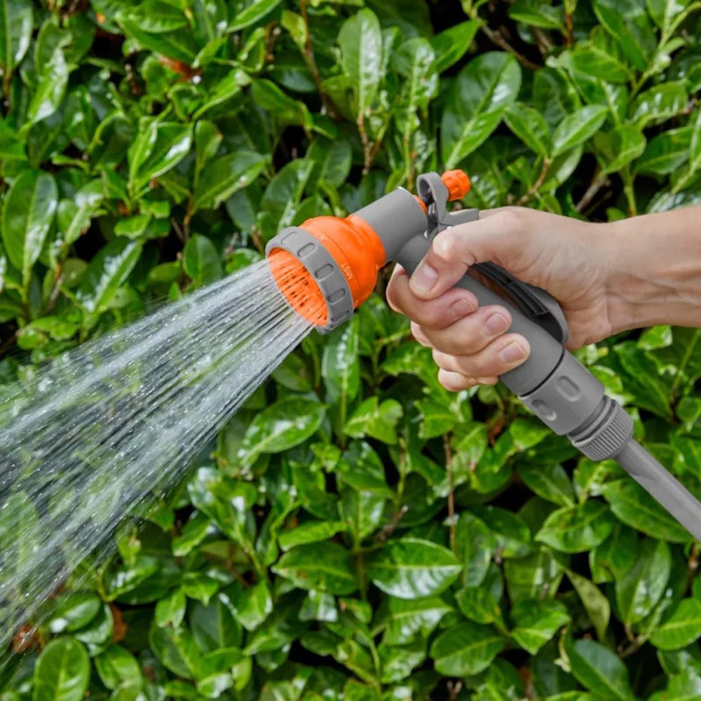 Derulator furtun automat, montaj pe perete, 20 m, polipropilena, alb