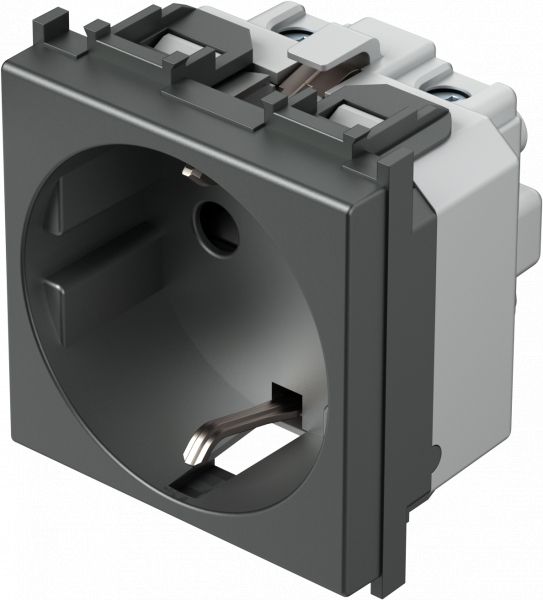 Priza TEM Schuko+KS2P+E, 16A, 250V