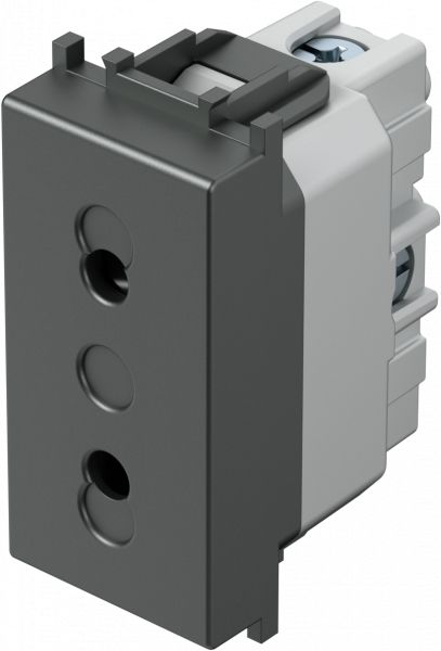 Priza TEM EURO+KS2P, 10A, 250V, 1M