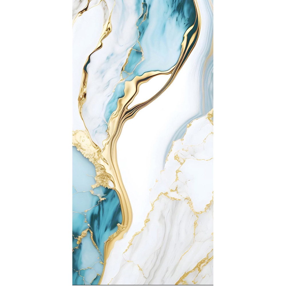 Gresie interior/exterior Shine Aqua, 120 x 30 cm, 1.44 mp, multicolor