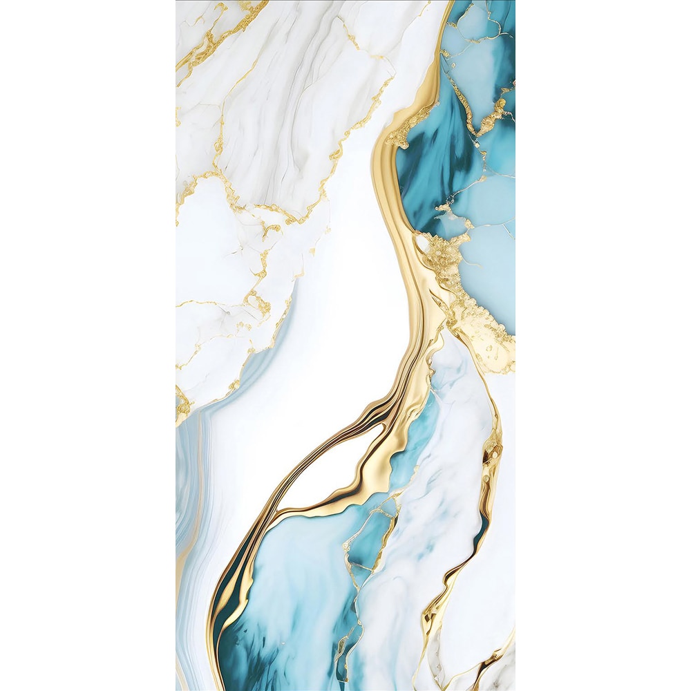 Gresie interior/exterior Shine Aqua, 120 x 30 cm, 1.44 mp, multicolor