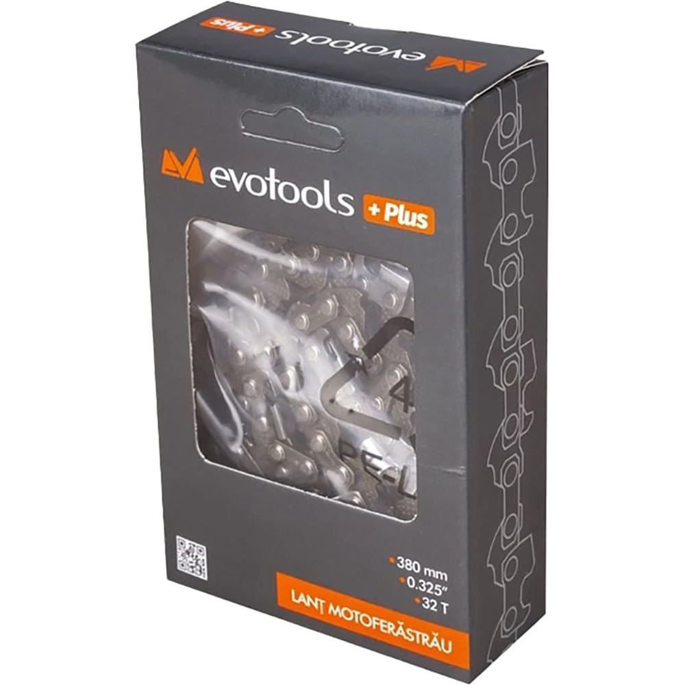 Lant drujba EvoTools ETS, 40 cm, otel, pas 3/8", grosime canal 1.3 mm, 28 dinti