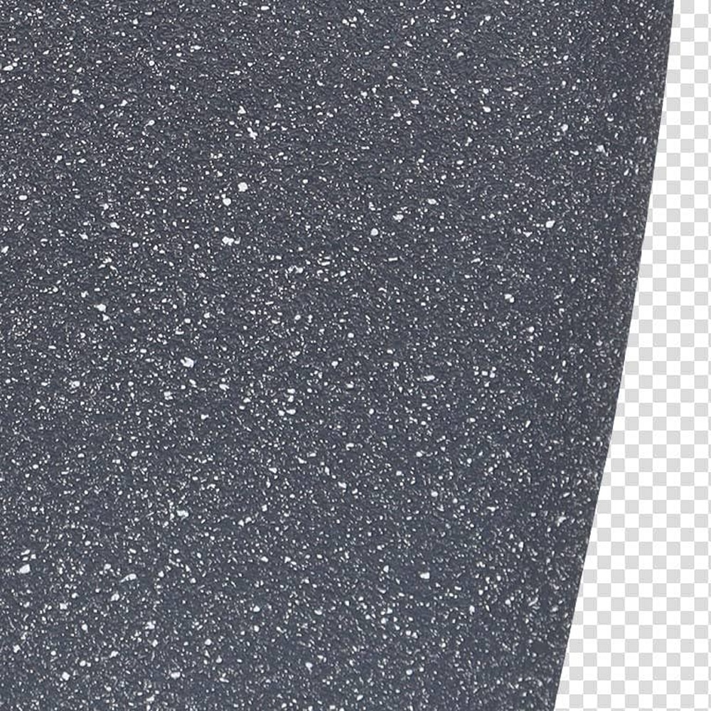 Ghiveci flori VERVE, plastic, 35 x 35 x 33 cm, negru