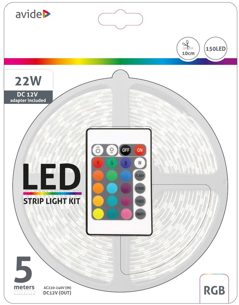 Banda Led Blist. 5M Rgb 30Led