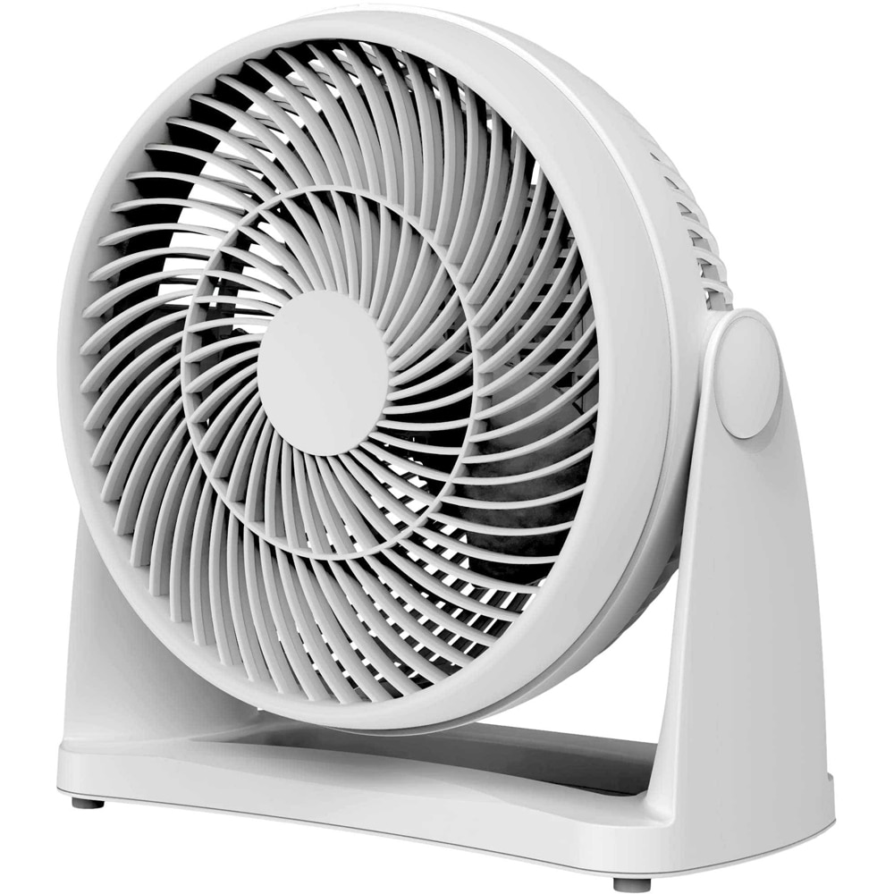 Ventilator de birou, 3 trepte de viteza, D17 cm, 21W, alb