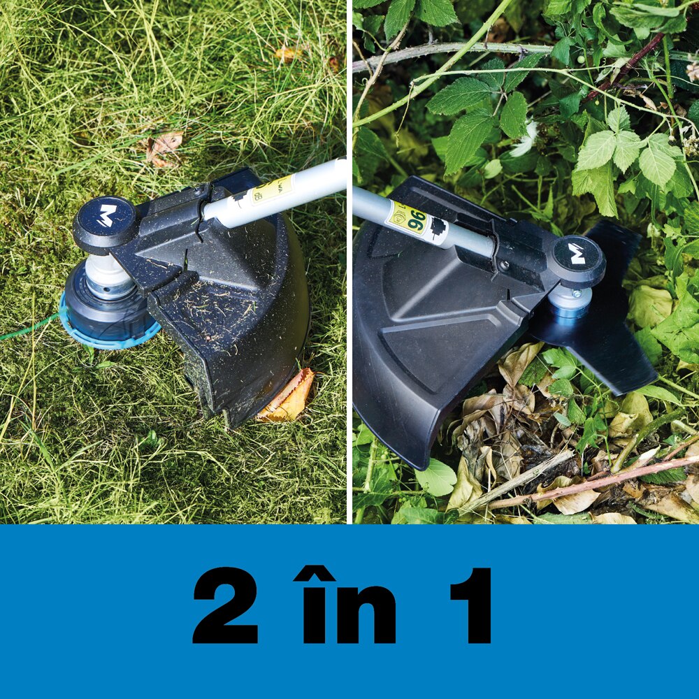 Motocoasa MAC ALLISTER, 1000W, 1.34 CP, 25 cm, gri-negru