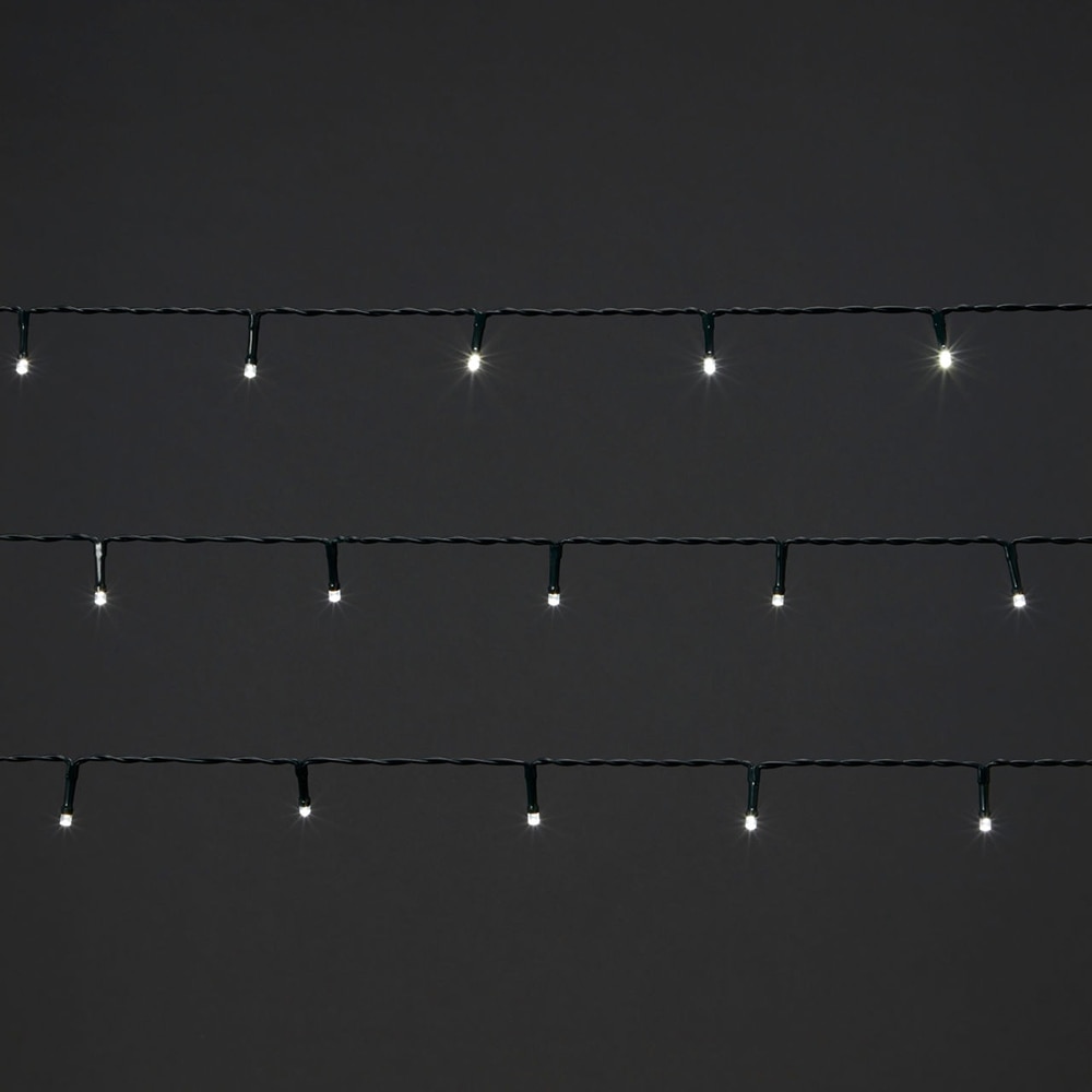 Instalatie de Craciun, 50 LED, 5 m, iluminare alb rece