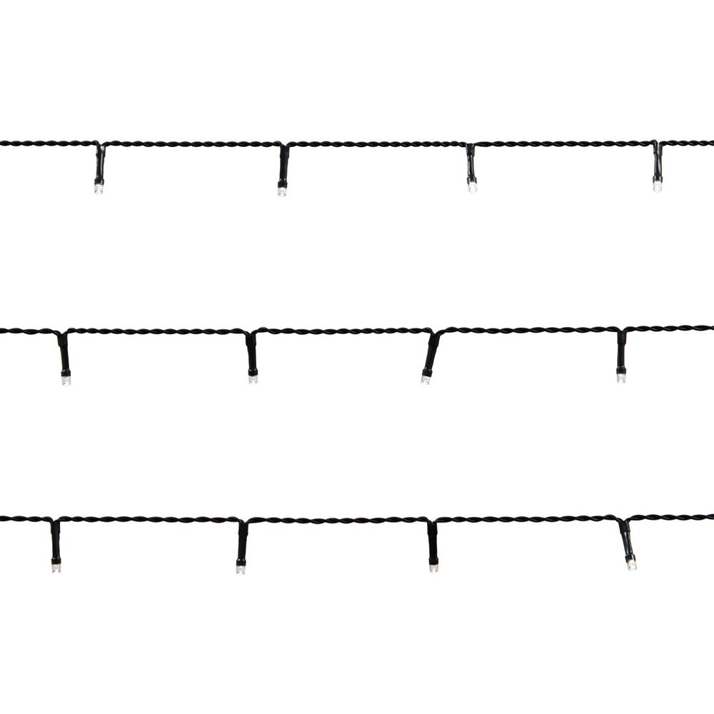 Instalatie de Craciun, 50 LED, 5 m, iluminare alb rece