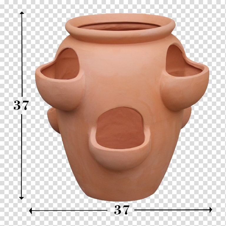 Ghiveci din Argila, Terracotta, 35 cm  Verve