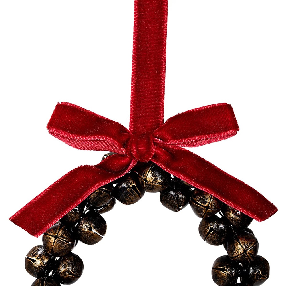 Decoratiune brad coronita din clopotei, 7x2 cm