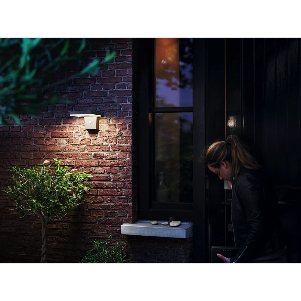 Lampa solara PHILIPS 8720169265745, 1.3W, IP44, negru