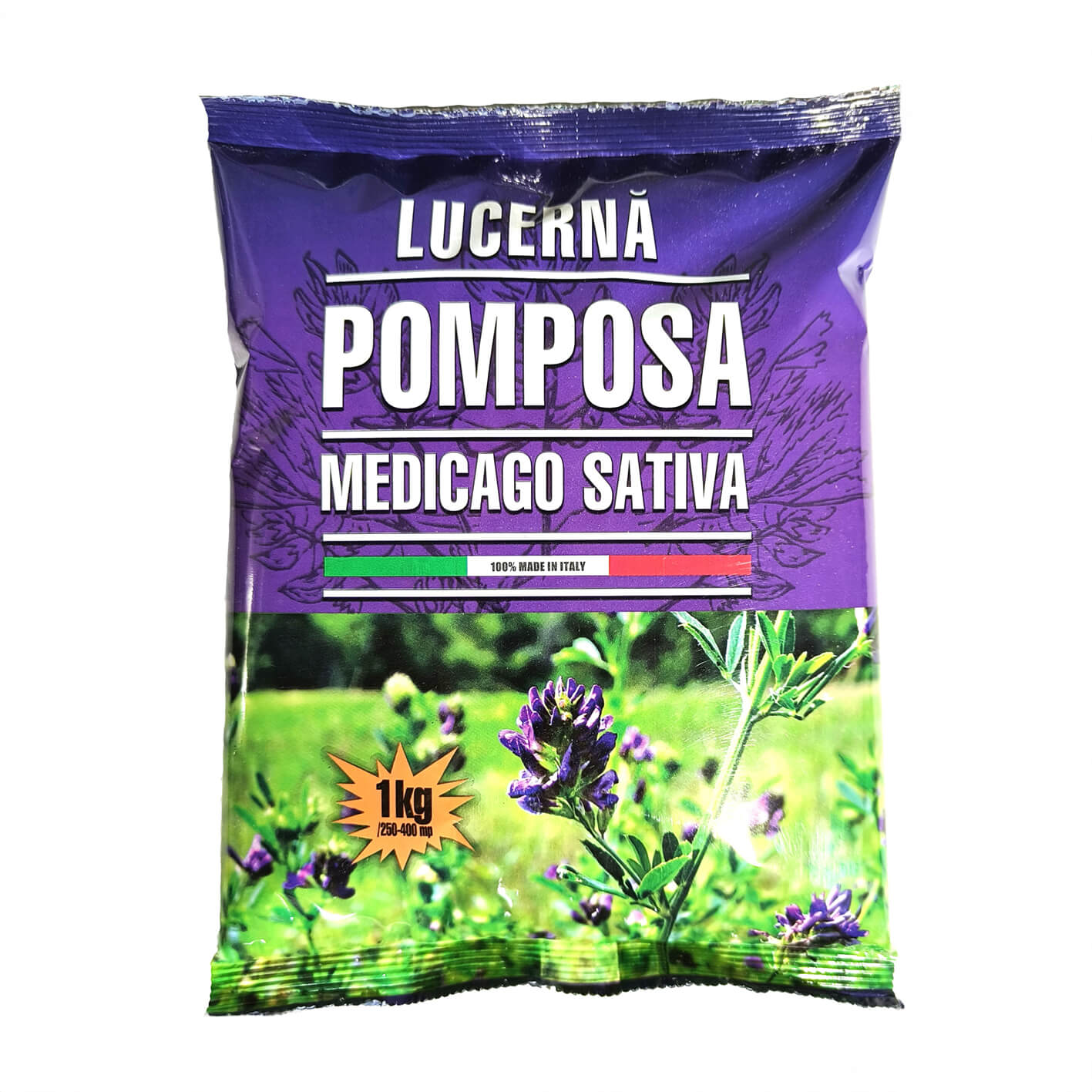 Lucerna pomposa, 1 kg, 250-400 mp suprafata acoperire