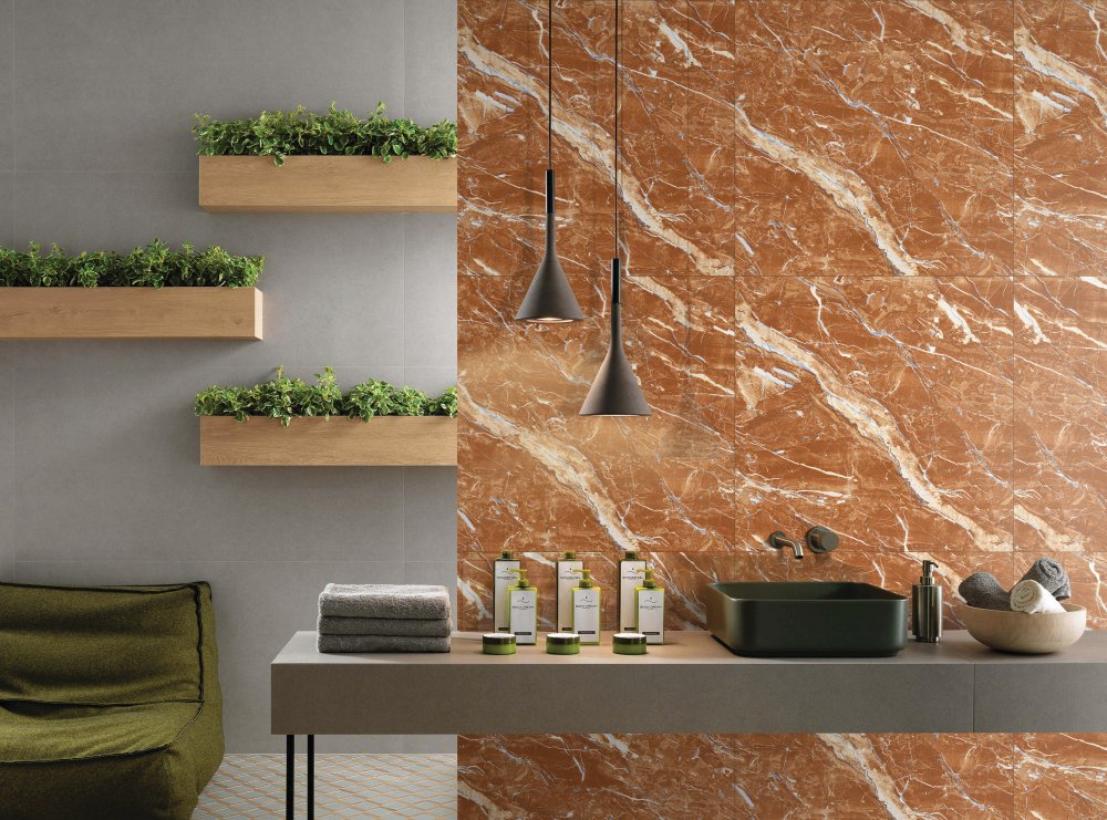 Gresie Falia, portelanata, rectificata, 80 x 80 cm, 1.28 mp/cutie