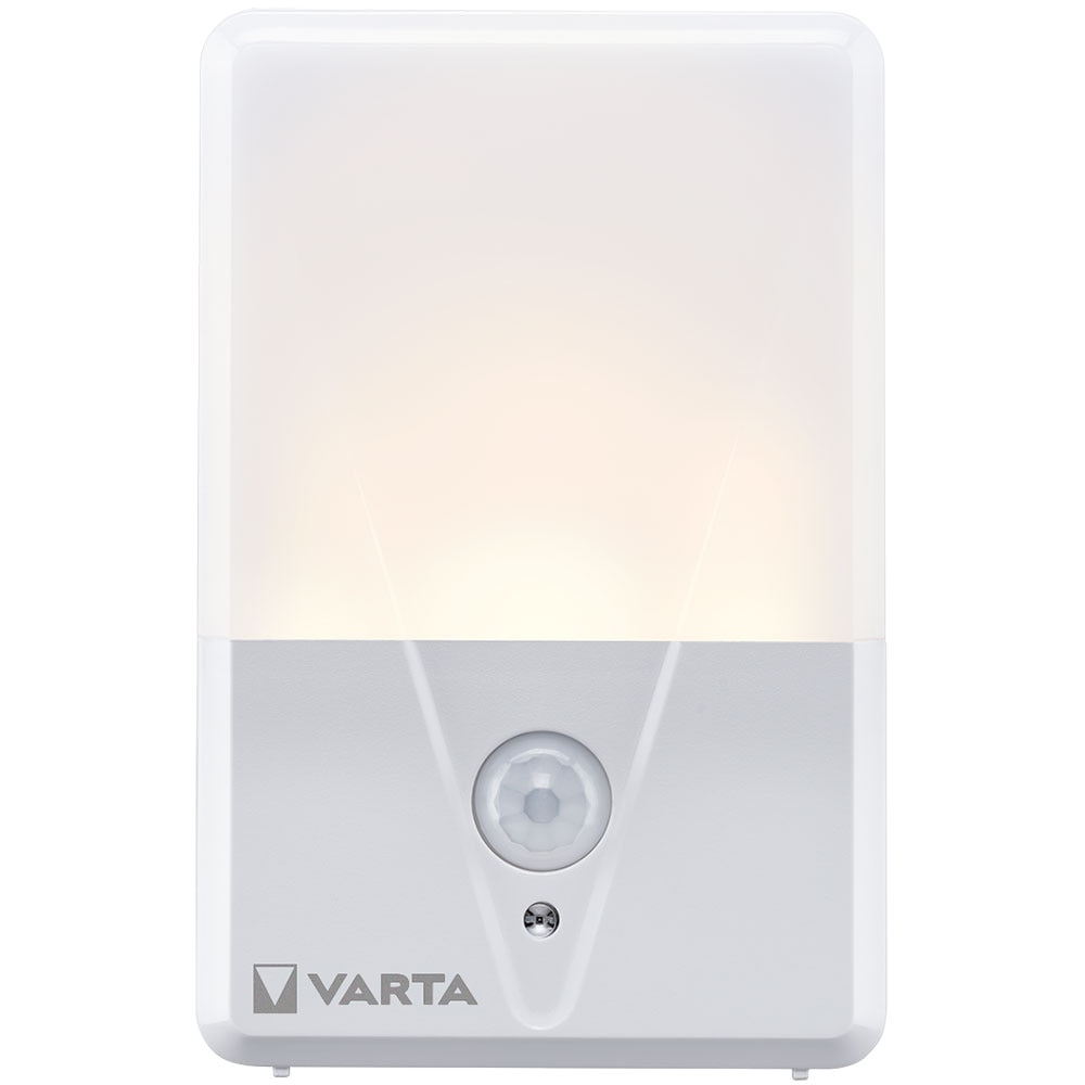Lampa LED cu senzor miscare VARTA, 17lm, 2700K, alb