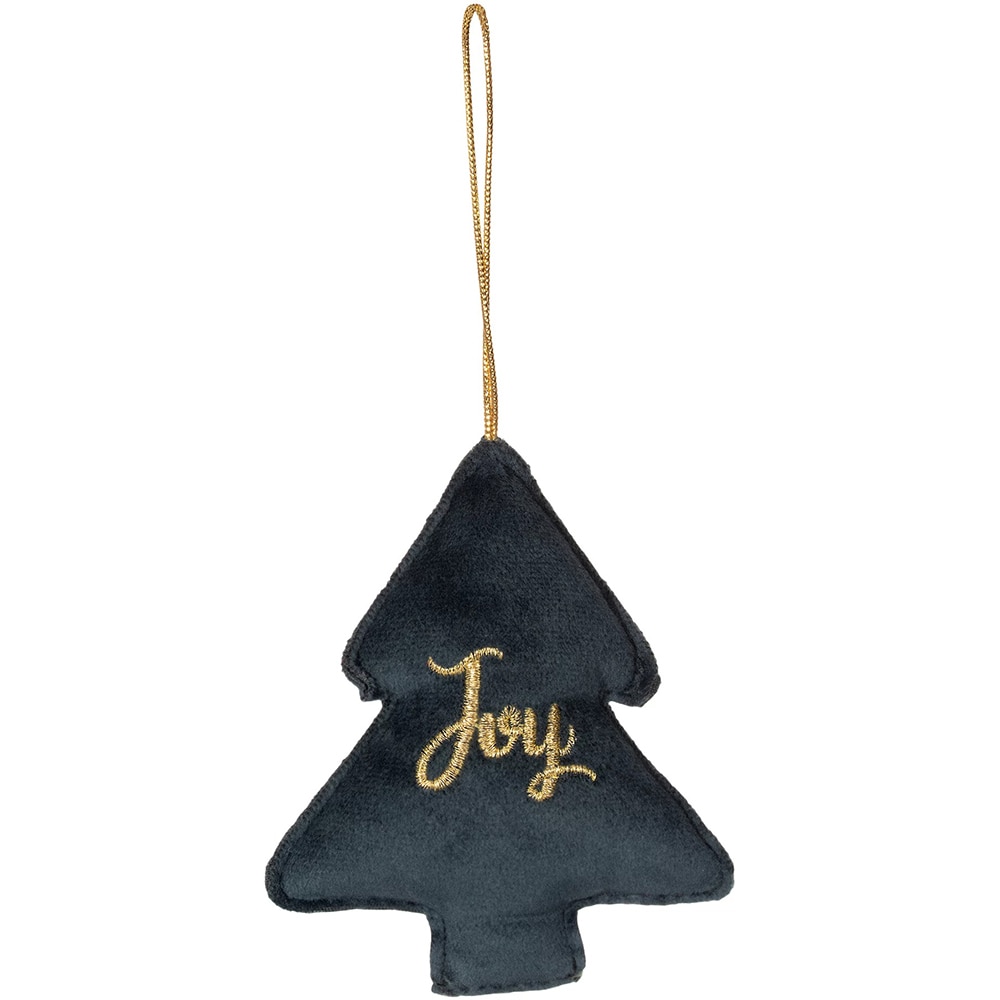 Set decoratiune brad Joy & Noel, 10x3 cm