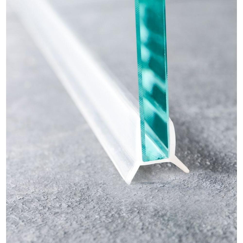 Cheder de etansare pe pardoseala SANOTECHNIK NE2407, pentru sticla 5-8 mm, 2 m