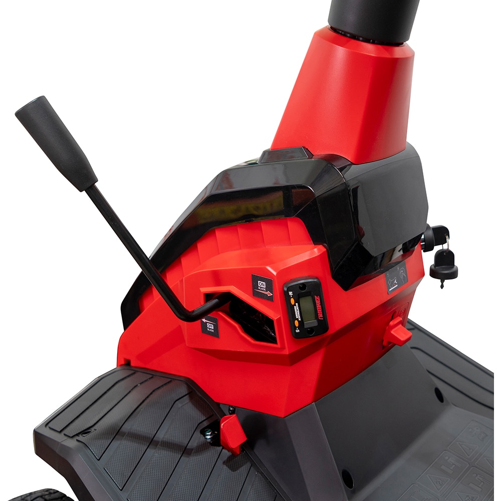 Tractoras de tuns iarba RURIS Zimbru 550, Benzina, 9.5CP, latime taiere 65 cm, negru,rosu