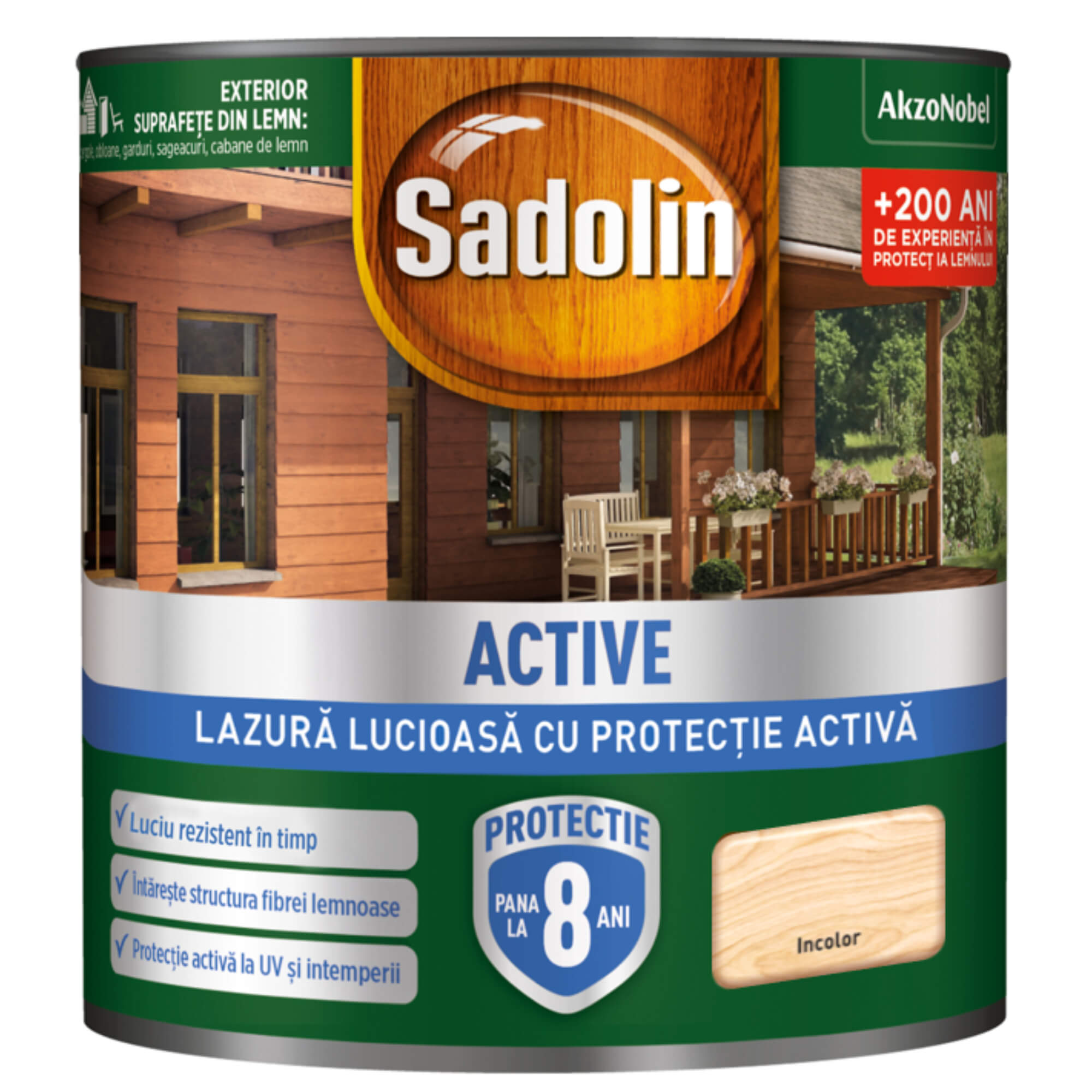 Sadolin Laz Lucioasa Incolor 0.75 L