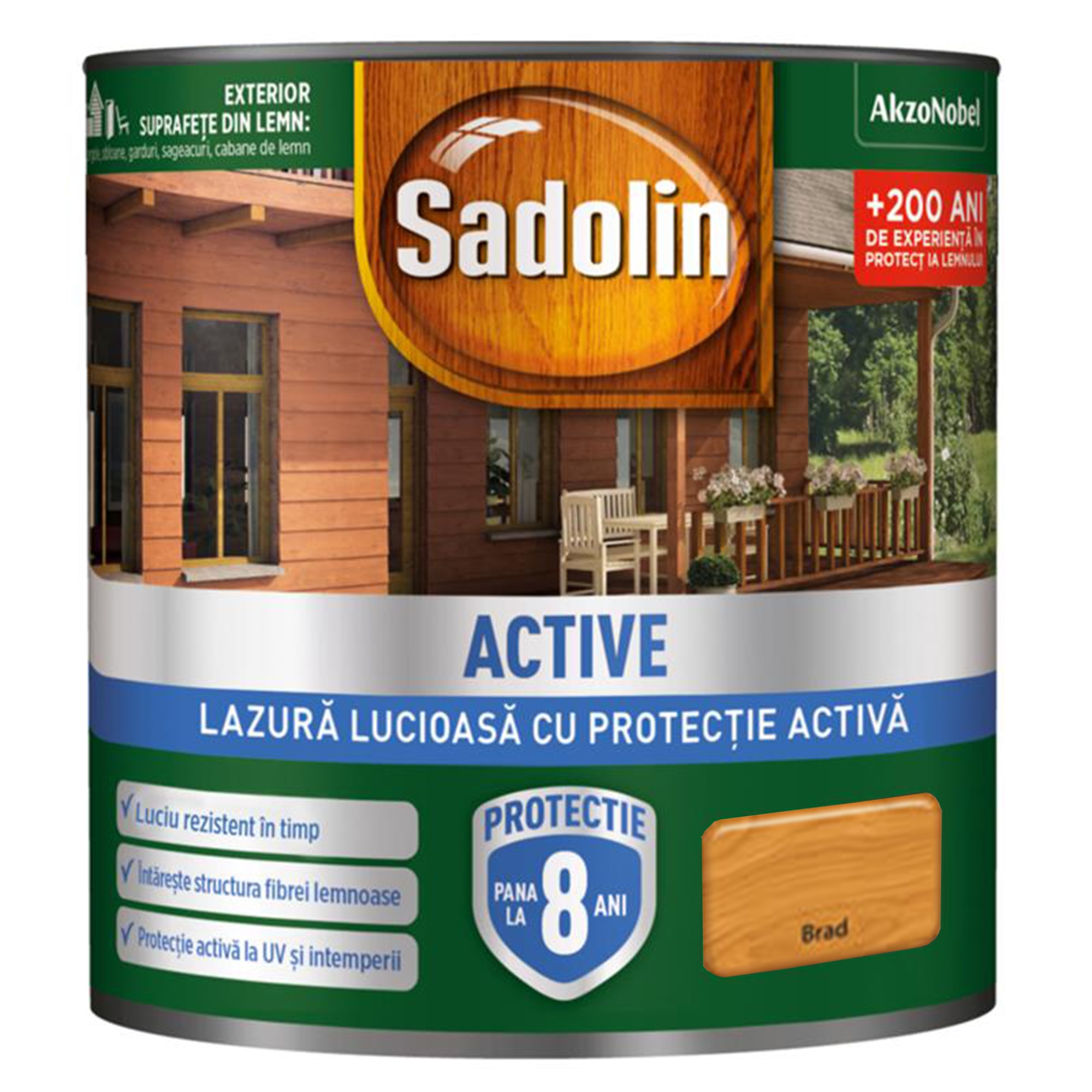 Sadolin Lazura Lucioasa Brad 0.75 L