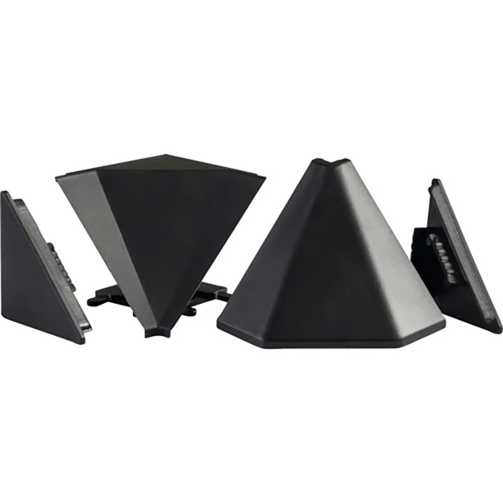 Set accesorii profil TE-MA, negru