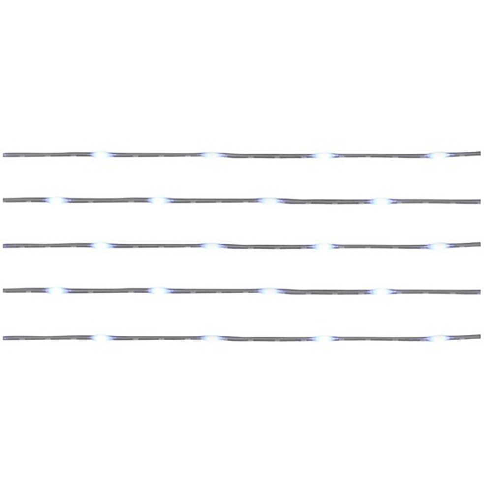 Instalatie de Craciun, 100 LED, 4.95 m, iluminare alb rece