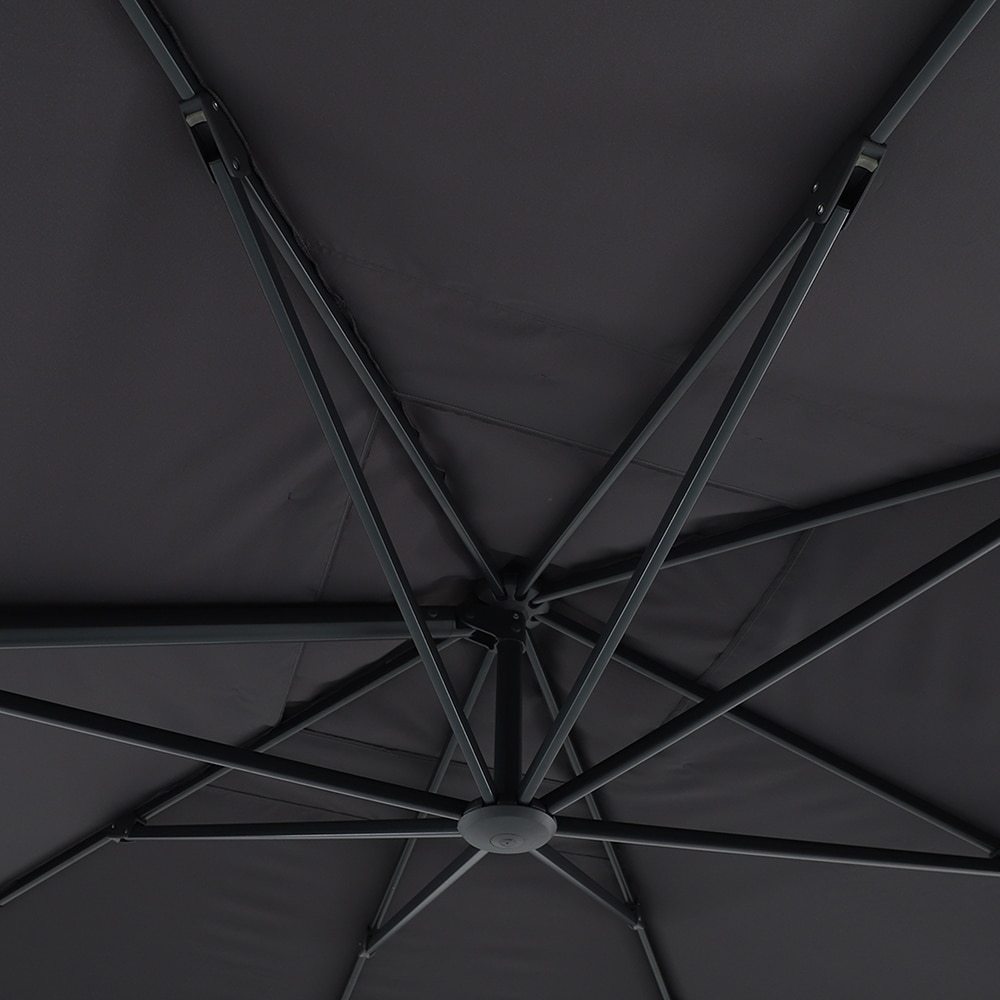 Umbrela de exterior GOODHOME Corby, 3 x 4m, negru