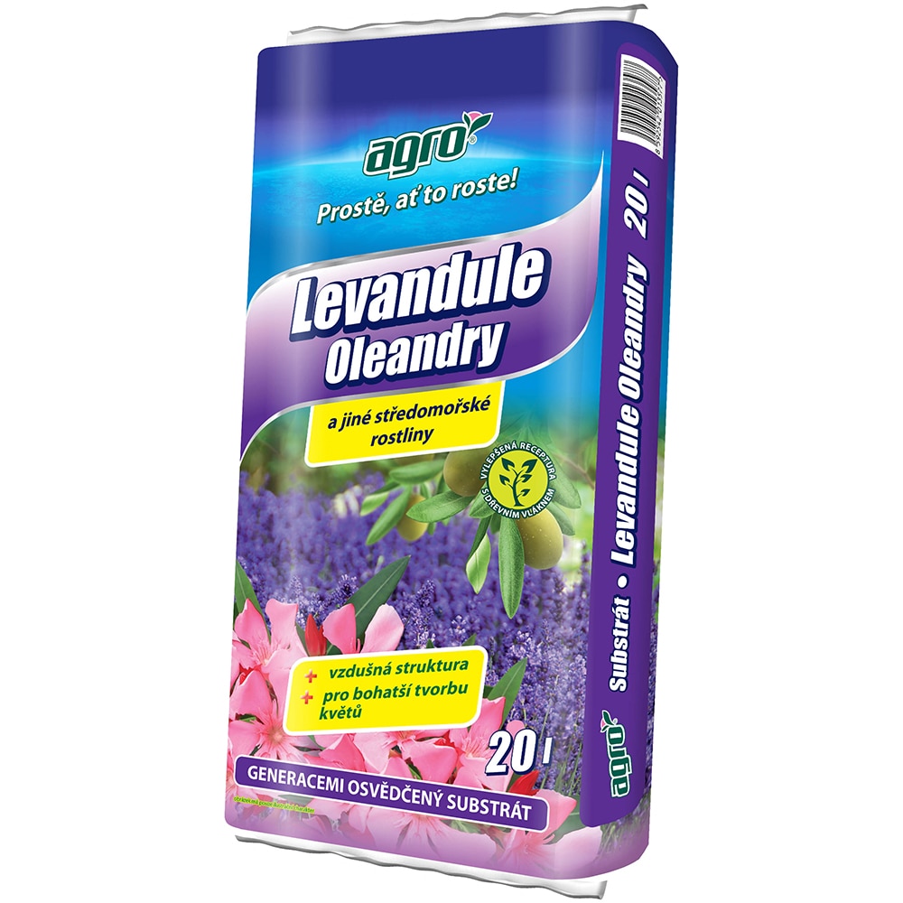 Substrat AGRO Lavanda si leandru, 20 l