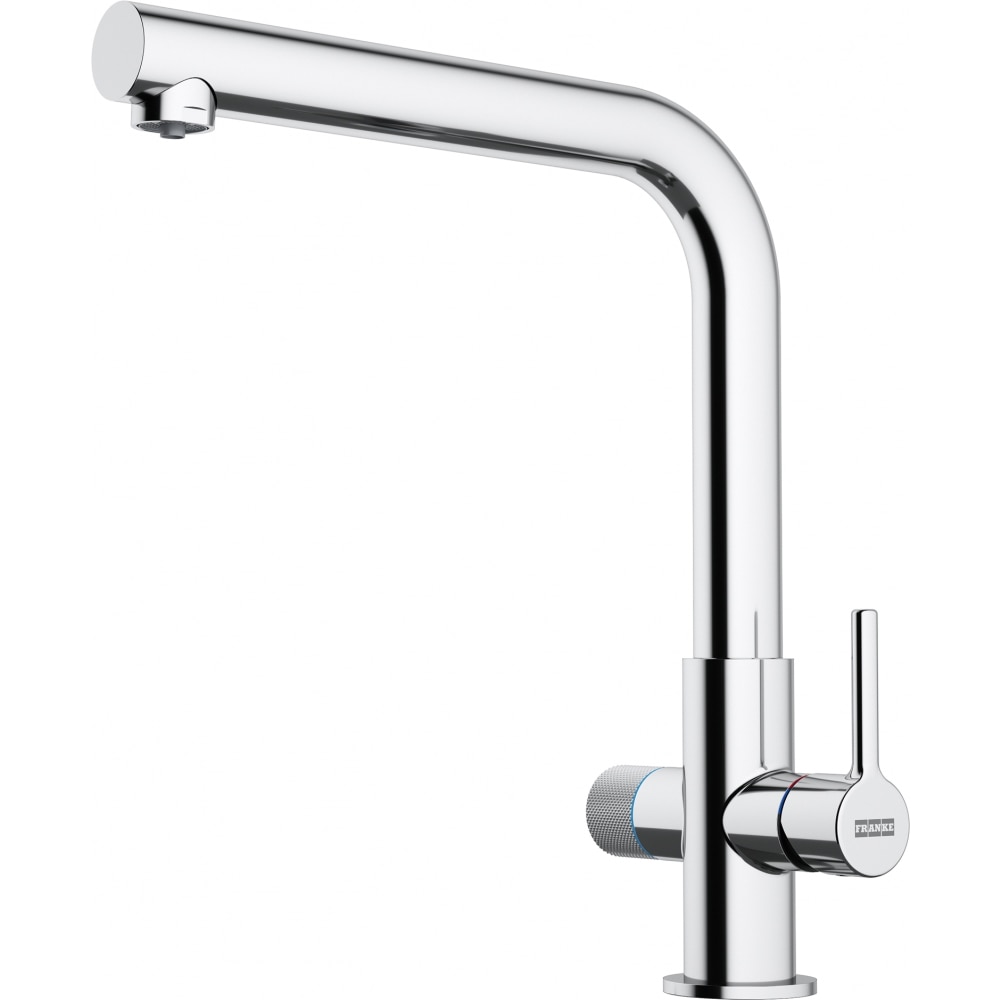 Baterie bucatarie FRANKE Lina Clear Water, cu filtrare, alama, crom