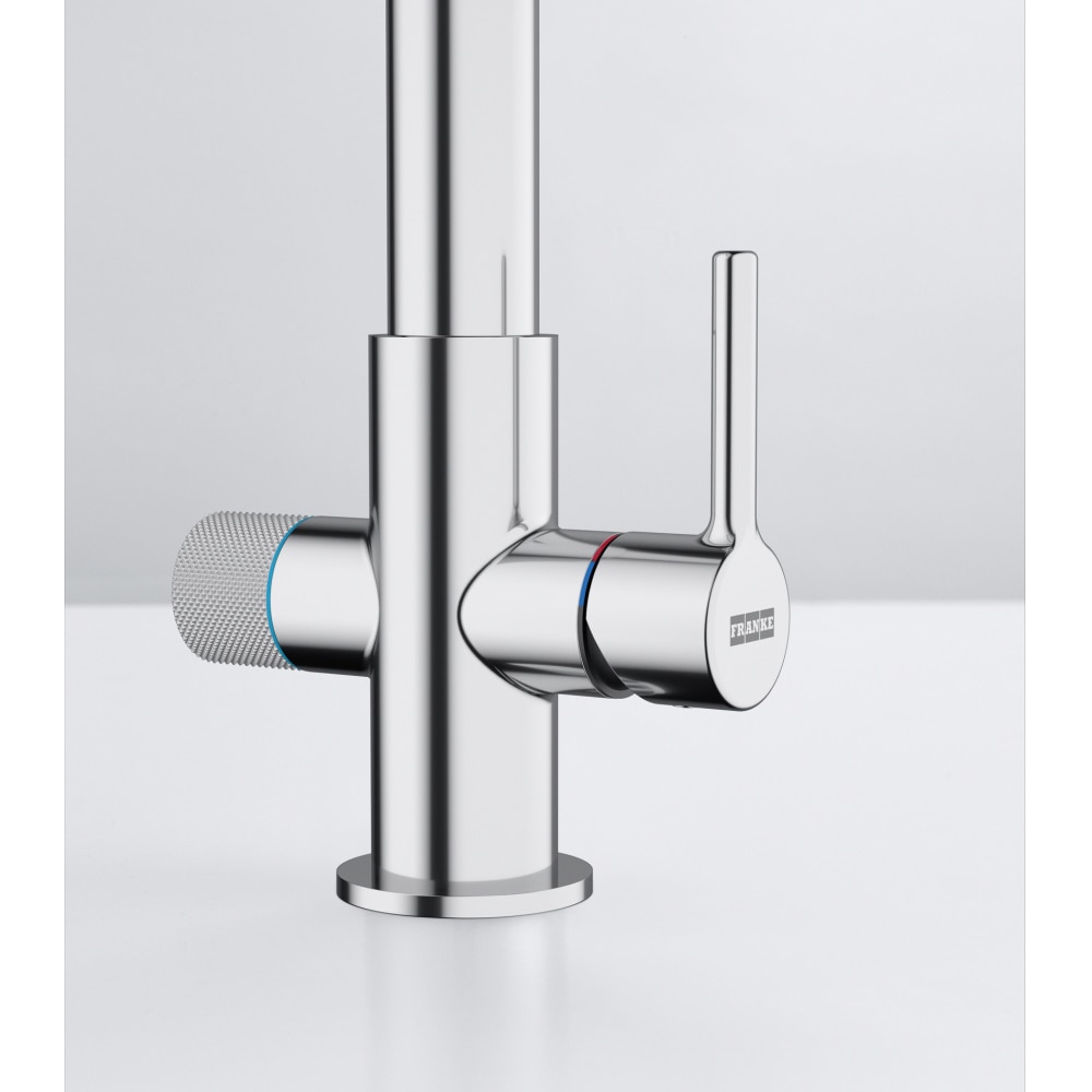 Baterie bucatarie FRANKE Lina Clear Water, cu filtrare, alama, crom