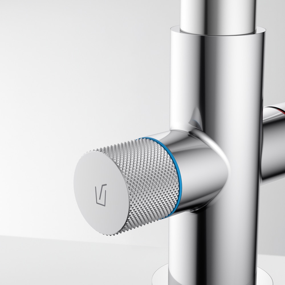 Baterie bucatarie FRANKE Lina Clear Water, cu filtrare, alama, crom