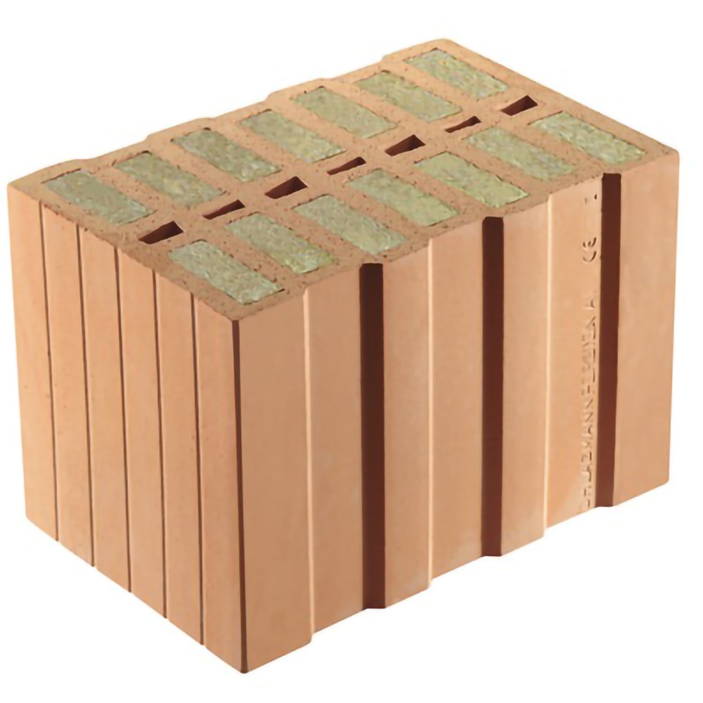 Caramida exterior POROTHERM 36.5 1/2 Termoplus, 24.8 x 36.5 x 24.9 cm