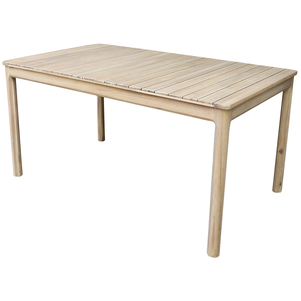 Masa GOODHOME Riveo 101584983, 90 x 150 x 74 cm, lemn acacia