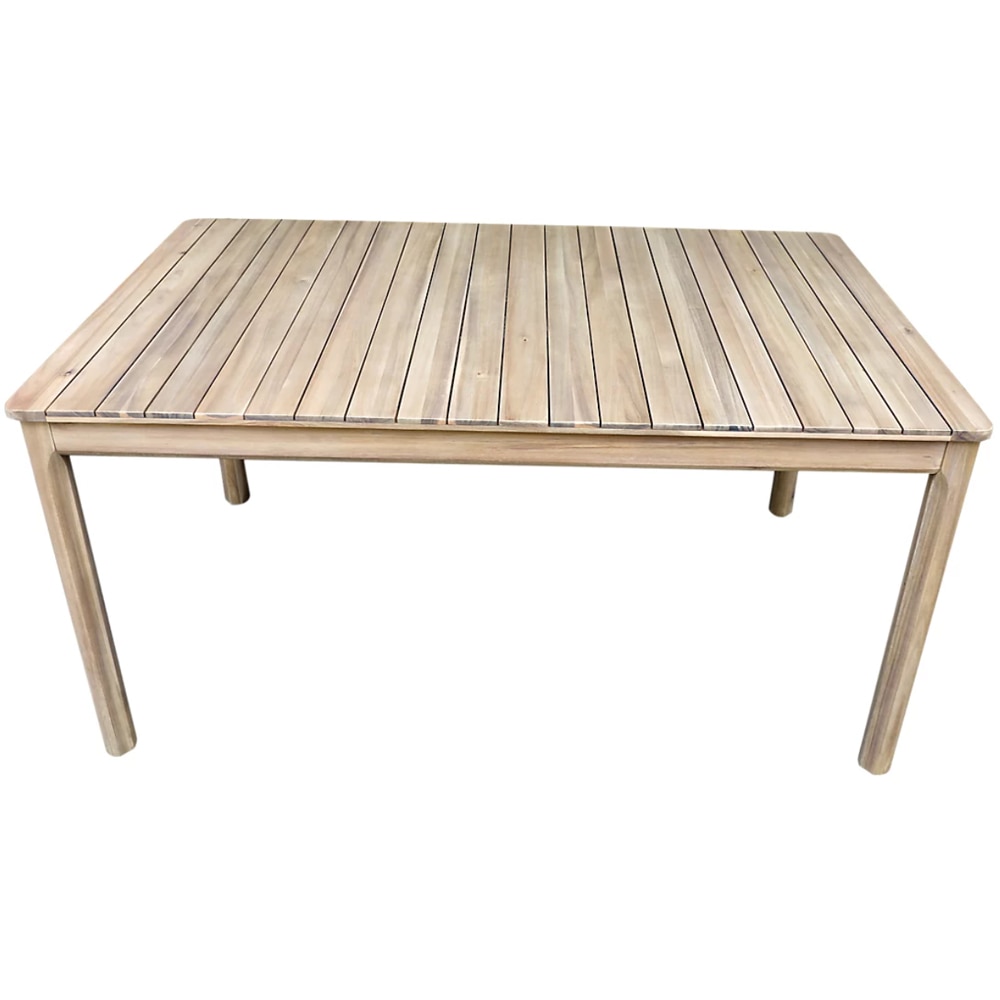 Masa GOODHOME Riveo 101584983, 90 x 150 x 74 cm, lemn acacia