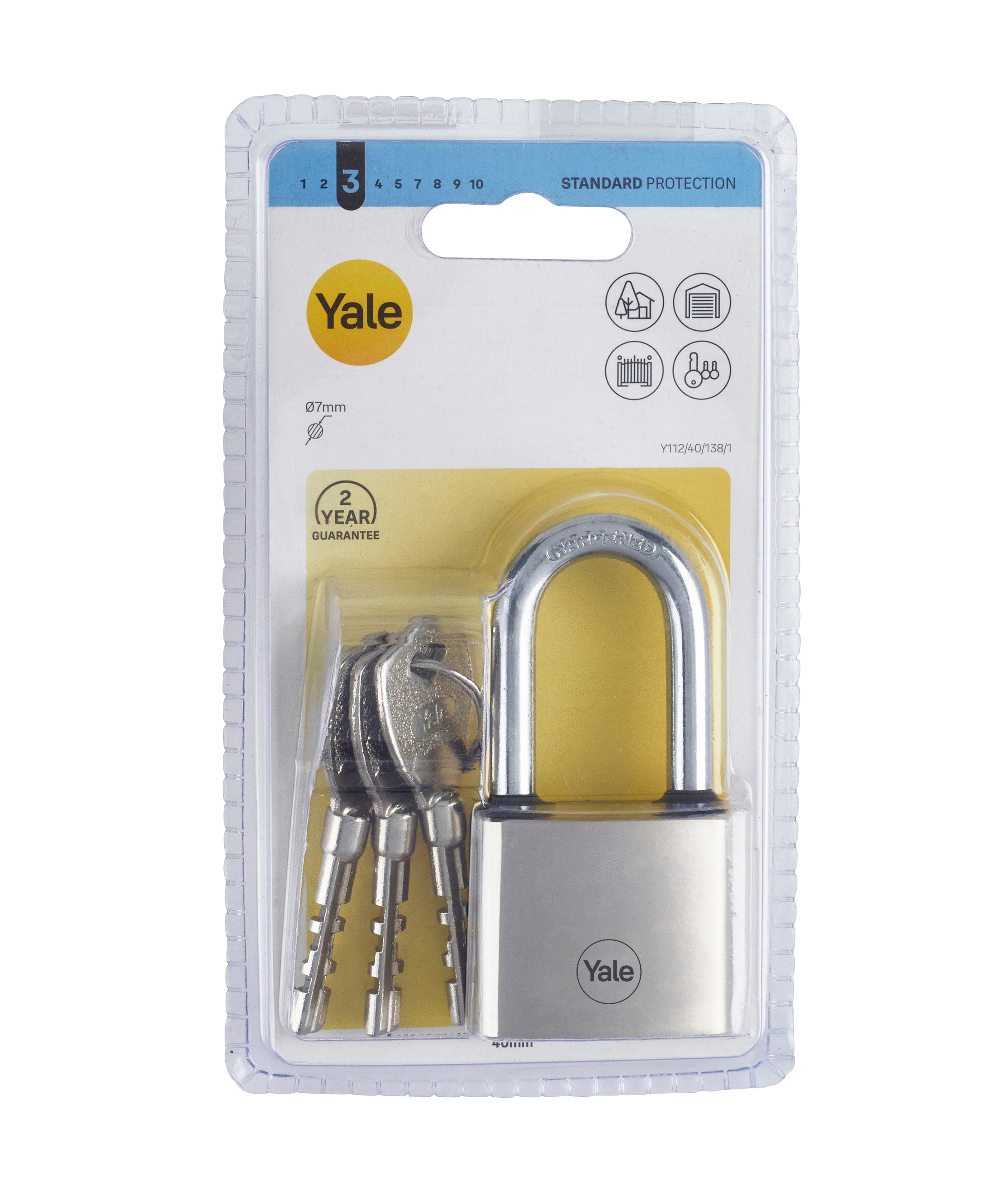 Lacat Otel 40Mm Veriga Lunga