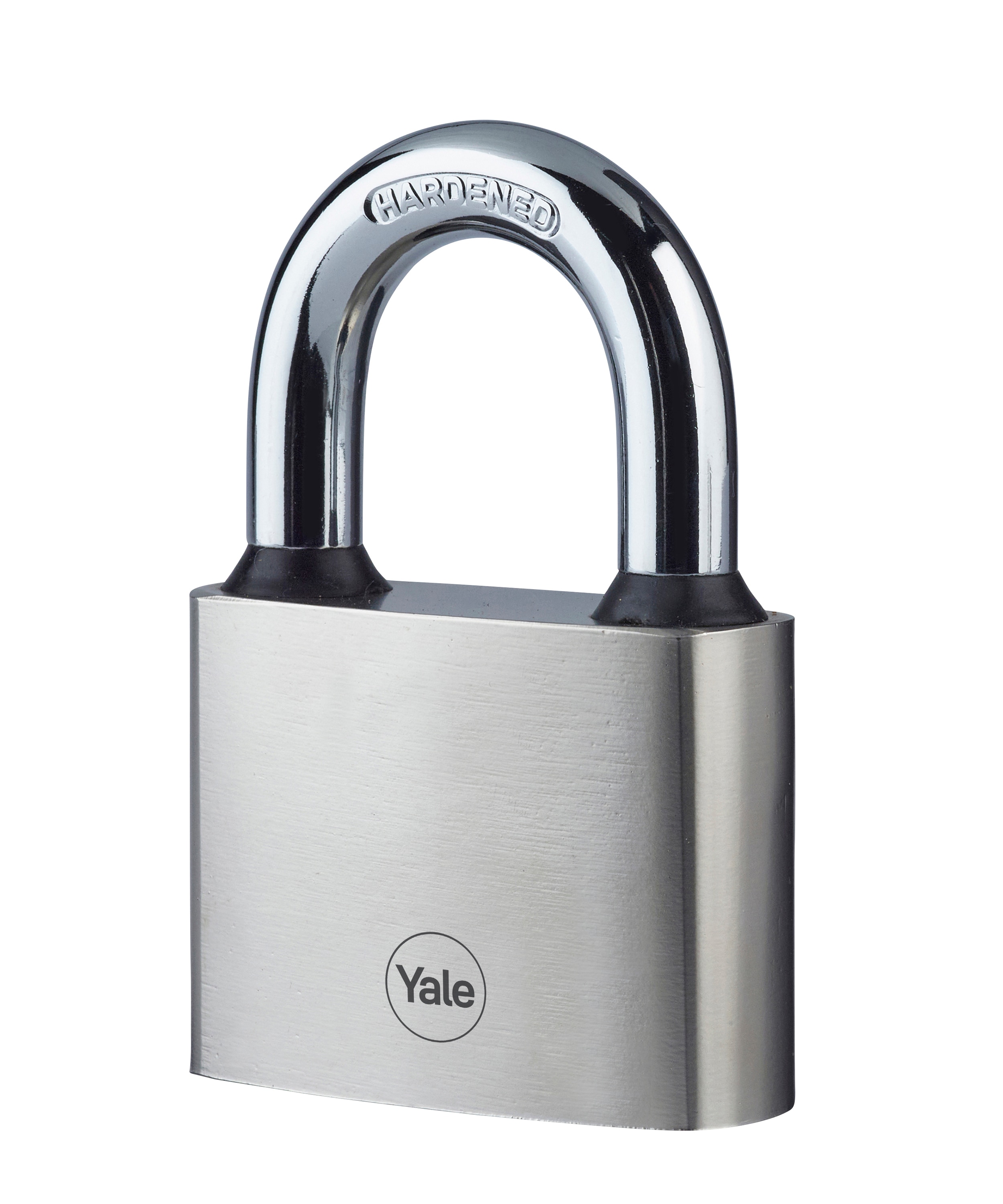 Lacat veriga scurta YALE, 60 mm, otel, argintiu