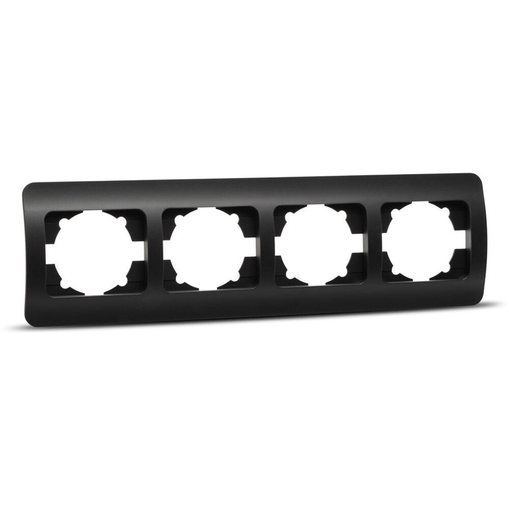 Rama ELBI, 4 module, IP20, negru