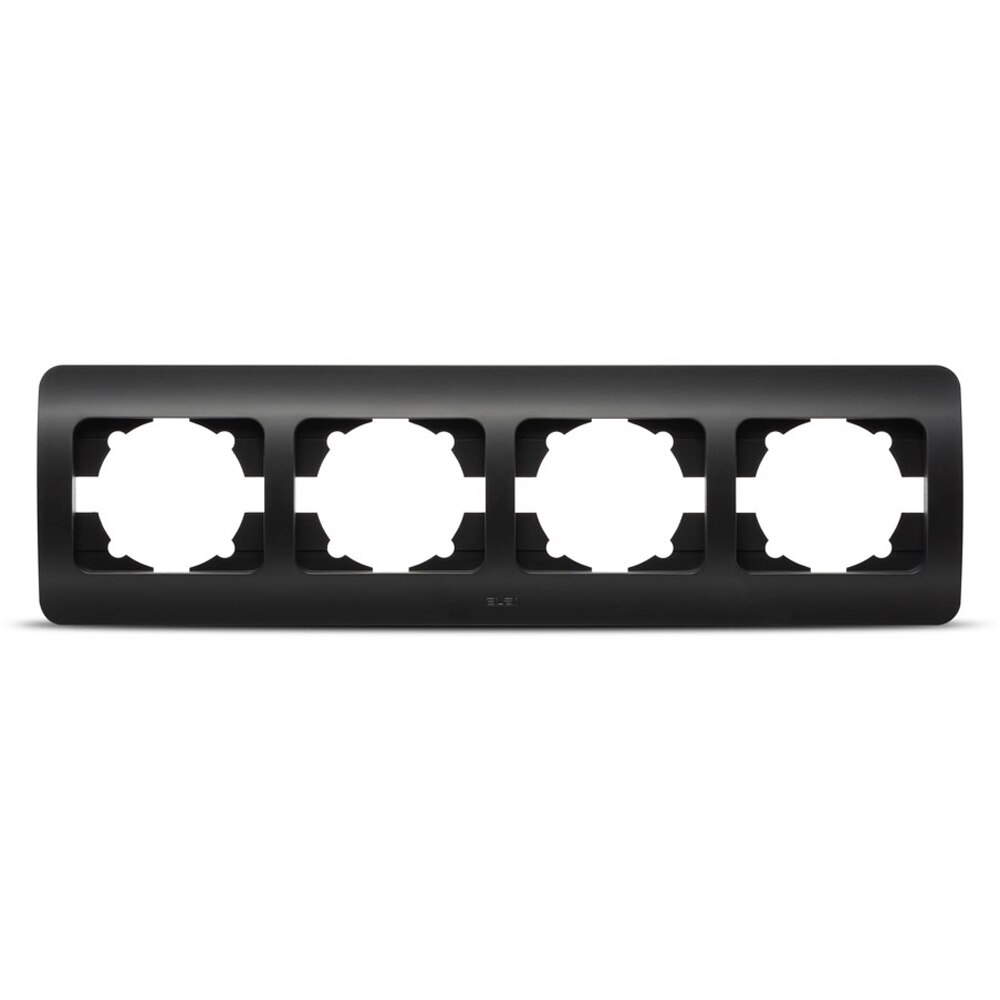 Rama ELBI, 4 module, IP20, negru