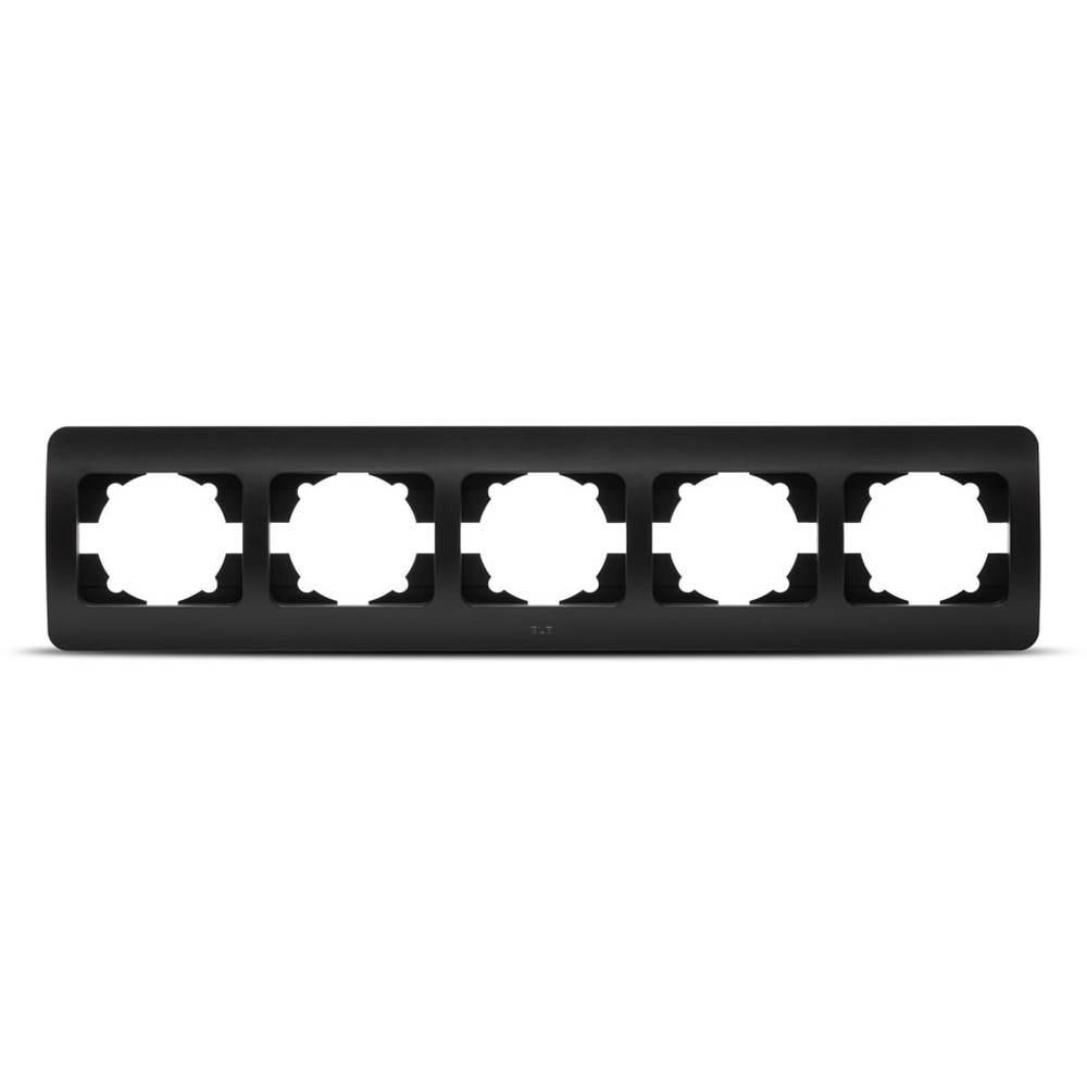 Rama ELBI, 5 module, IP20, negru
