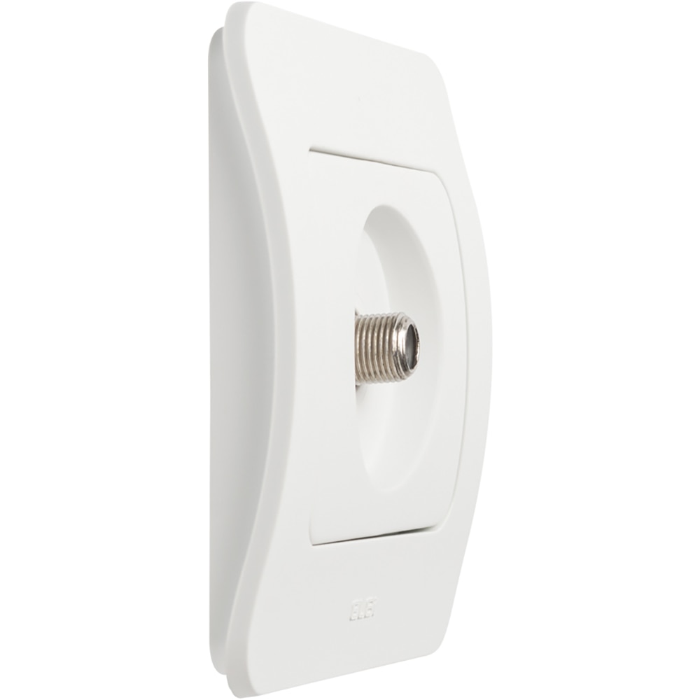 Priza TV ELBI EL0072893, IP20, alb