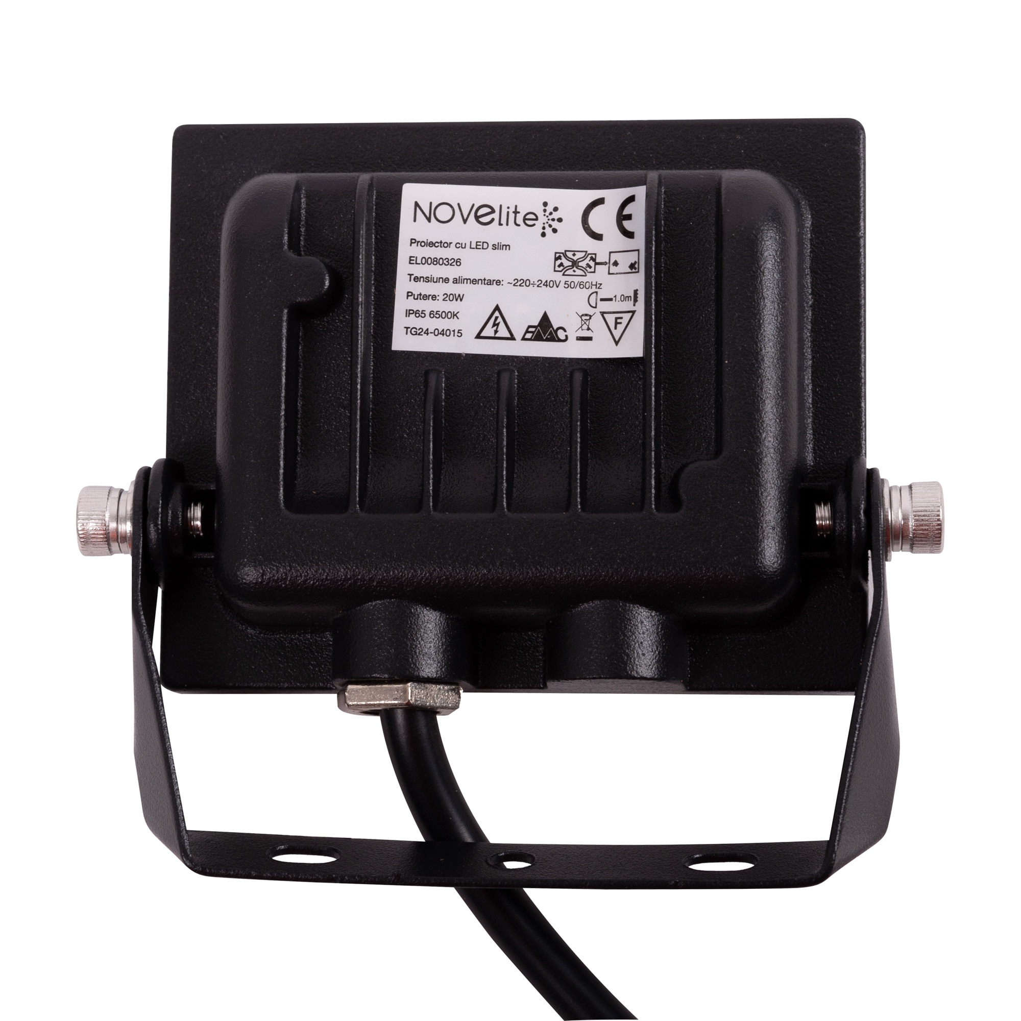 Nv Proiector Slim Led 20W Negru