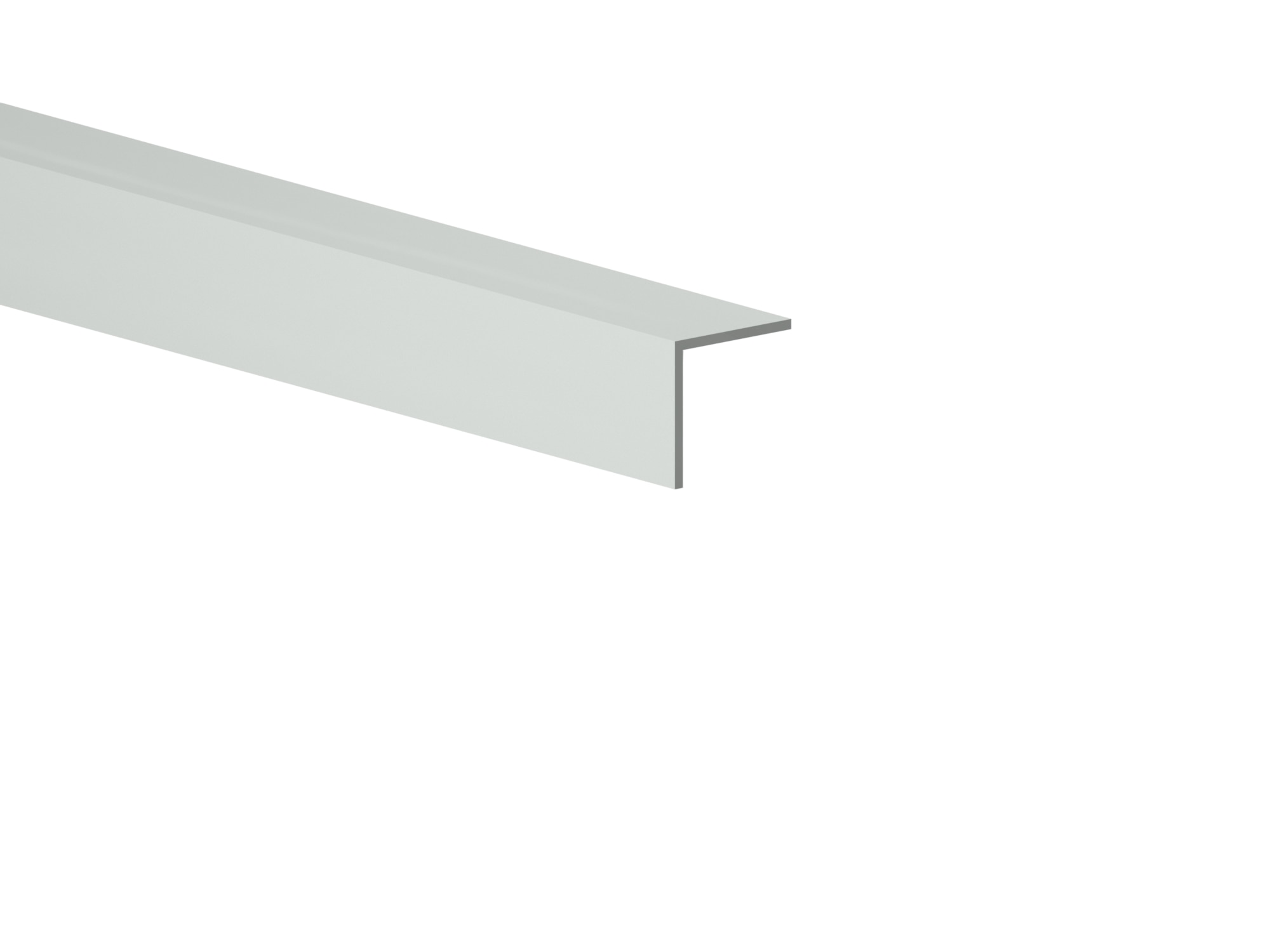 CORNIER PVC ALB 10X10MM 2.50M