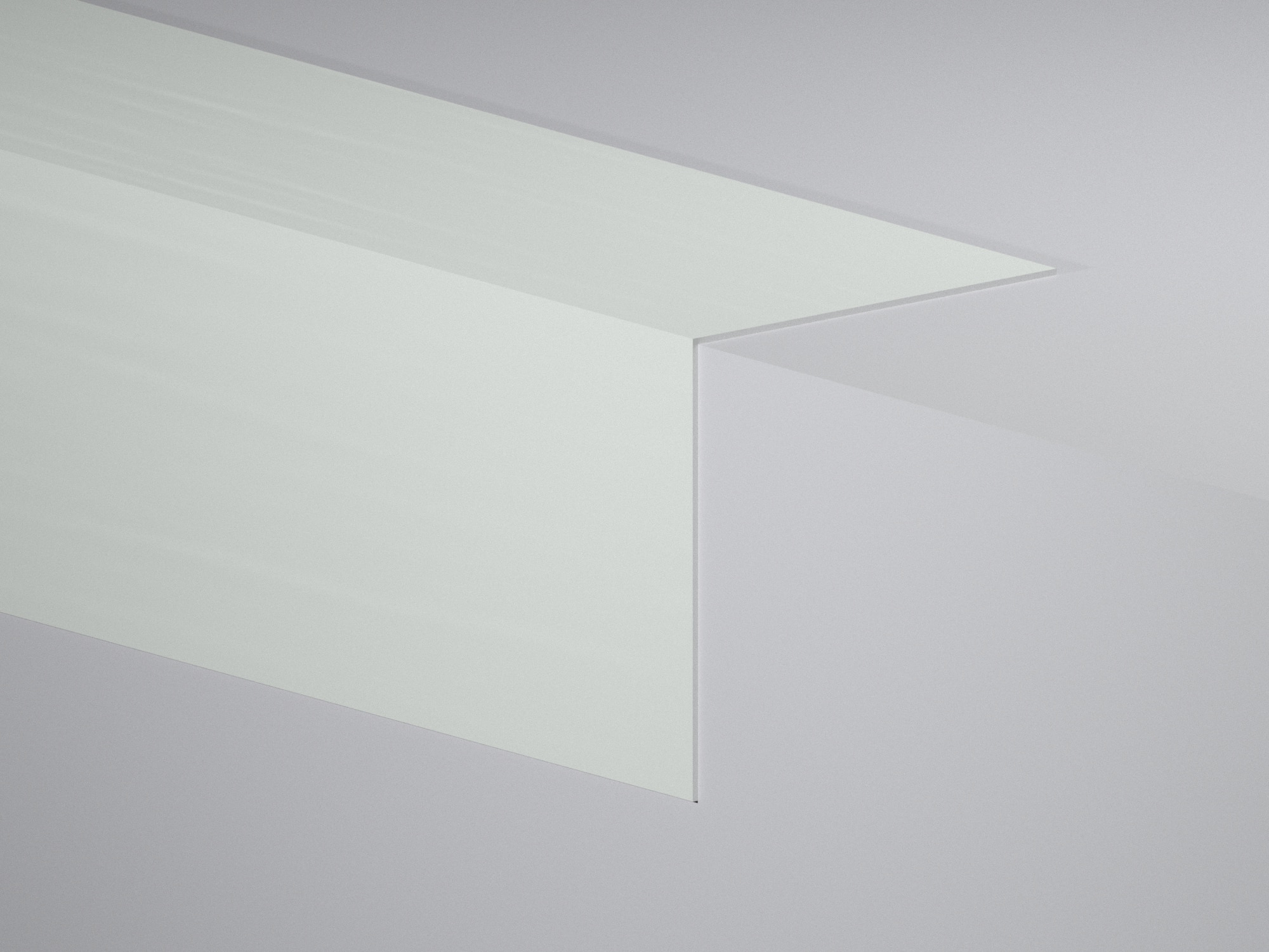 CORNIER PVC ALB 50X50MM 2.50M