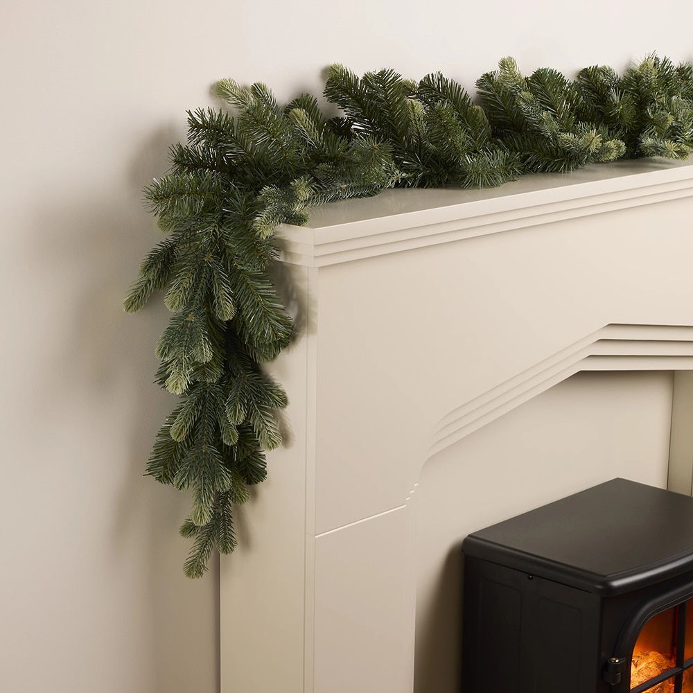 Ghirlanda artificiala OLBER, 183 cm, polietilena si PVC, verde