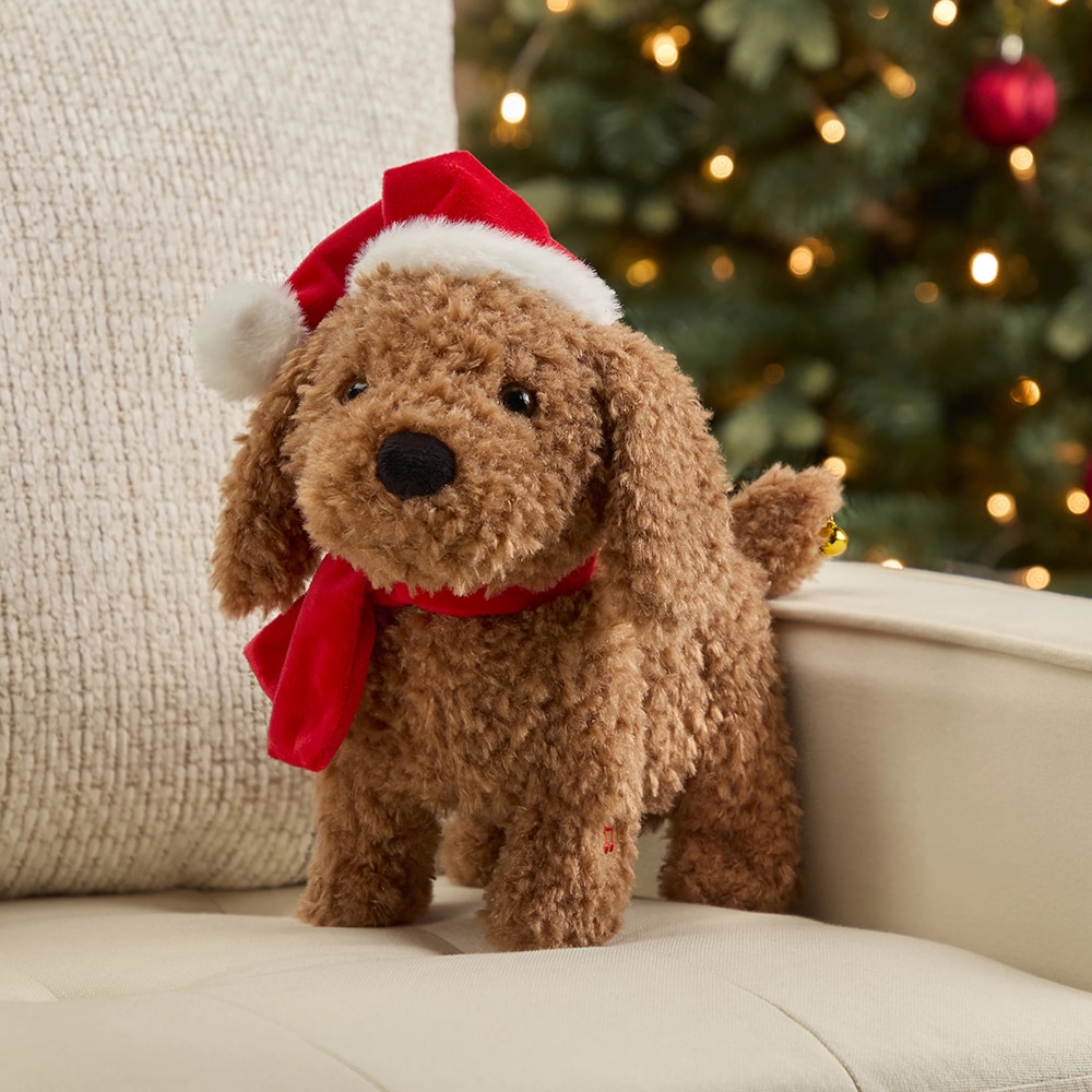 Jucarie interactiva, catelus, 15 cm