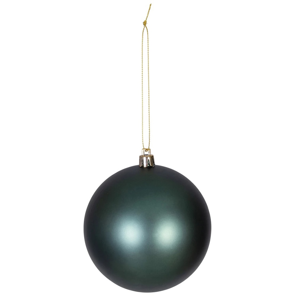 Set globuri brad, 4 bucati, albastru deschis