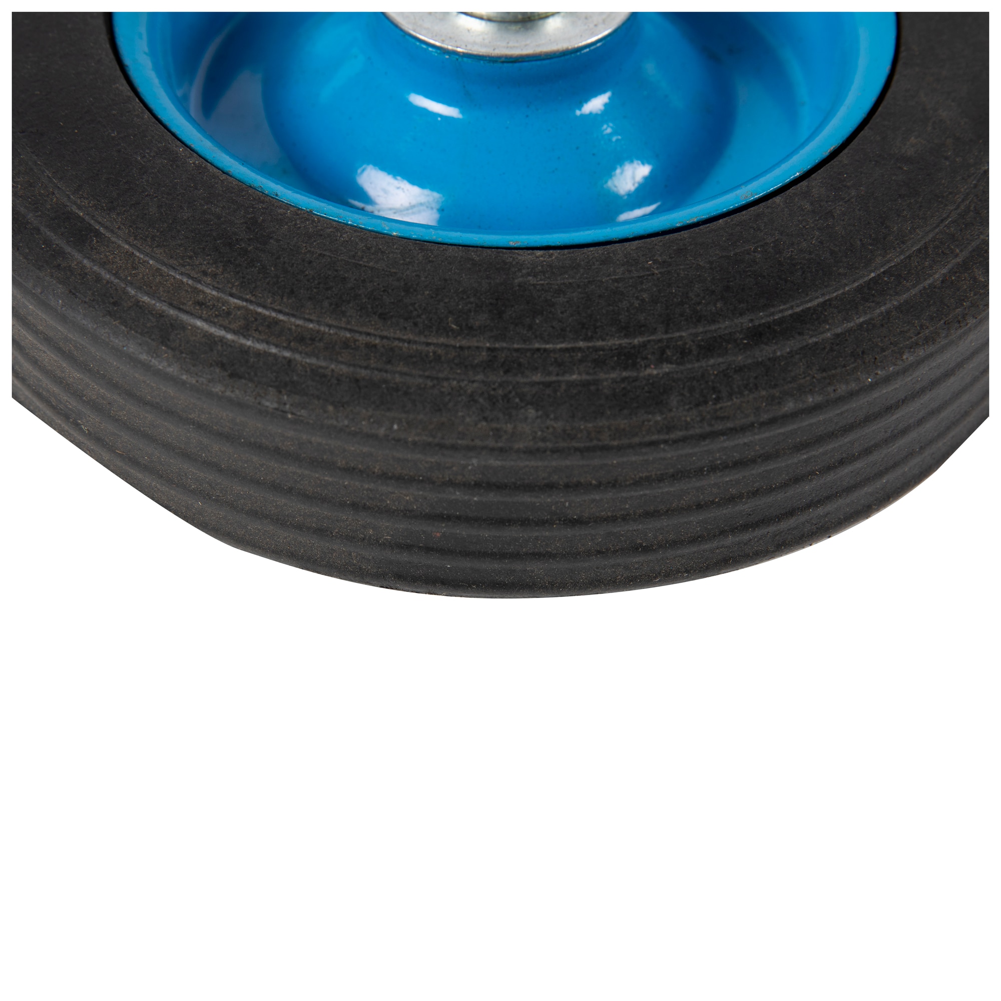 Roata MICUL FERMIER, 160x40mm, cauciuc, albastru