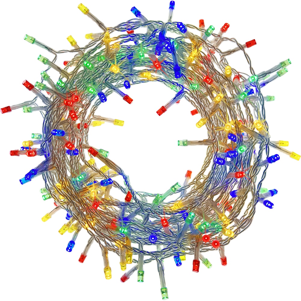 Instalatie de Craciun, 240 LED, 17.95 m, iluminare color